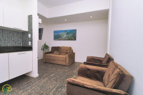 Sala quarto c/ 2 banheiros para 4 pessoas